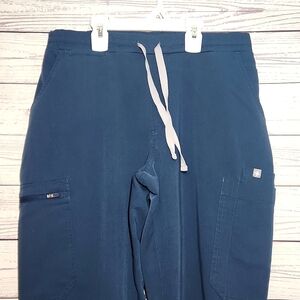 FIGS Zola Skinny Scrub Pants Blue Medium Technical Collection PO# 1738
